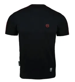 koszulka-meska-t-shirt-octagon-stripe-czarno-czerwona