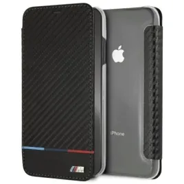 bmw-bmtrbki65pucartcbkiphone-xs-max-book-czarny-black-carbon-tricolor-stri