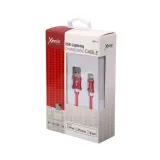 kabel-lightning-usb-xenic-umfl10-czerwony-1m-stan-nowy