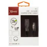 kabel-usb-microusb-xenic-xmc12-12-m-stan-nowy