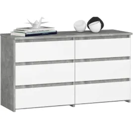mlodziezowa-komoda-do-pokoju-6-szuflad-100-cm-kolor-beton-bialy-klasyczna