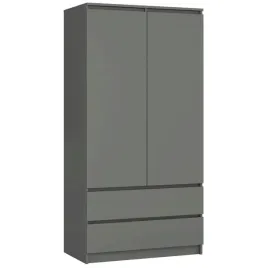 szafa-do-pokoju-dziecka-grafit-2-drzwi-2-szuflady-90-cm-garderoba-sypialnia
