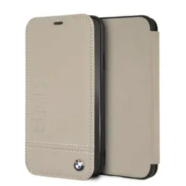 bmw-bmflbki61llst-iphone-xr-book-bezowy-taupe-logo-imprint