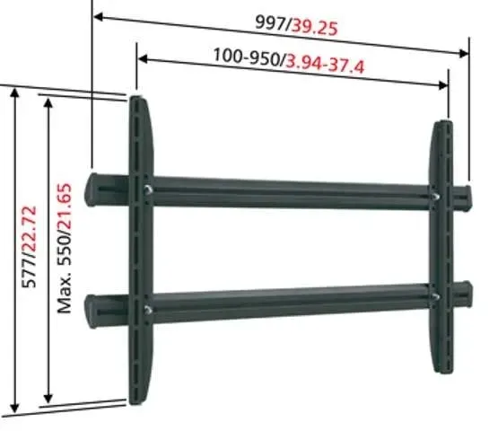 uchwyt-scienny-max-70-cali-vogels-efw-6405-stan-nowy