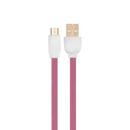 kabel-usb-micro-usb-hqcable-mbfl-10-rozowy-1m