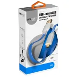 kabel-usb-hqcable-mbfl-10-niebieski-1m-kolor-wielokolorowy