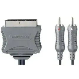 kabel-video-wtyk-scart-2-x-chinch-audio-3m