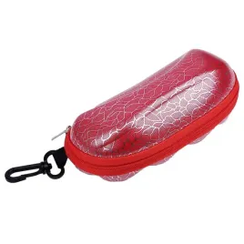 czerwone-etui-na-okulary-przeciwsloneczne-korekcyjne-na-zamek-karabinczyk