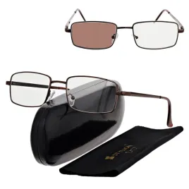 okulary-fotochromowe-do-czytania-plusy-stalowe-korekcyjne-flex-braz-3-50
