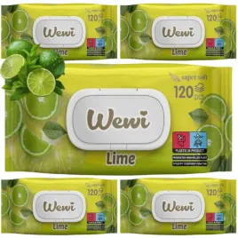 5x-wewi-chusteczki-nawilzane-lime-120-szt-odswiezajacy-zapach-limonki