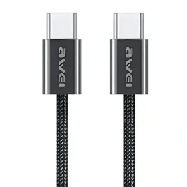 kabel-awei-cl-219t-usb-c-usb-c-60w-1m-kompatybilny-z-iphone-15-czarny