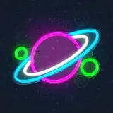 neon-plexi-led-planet-multikolor-fpne05x-forever-light-szerokosc-produktu-4-cm