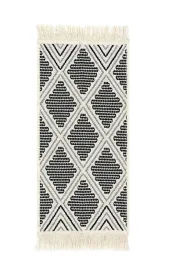 dwustronny-dywanik-chodniczek-orient-40x70-9-romby-czarne