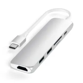 adapter-satechi-6-in-1-slim-multiport-usb-c-usb-c-2x-usb-a-4k-hdmi-mic
