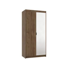 szafa-dwudrzwiowa-z-jednym-lustrem-alena-dab-lefkas-90-cm