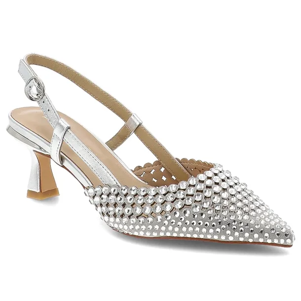 Czółenka ALMA EN PENA - V261855 Diva Silver