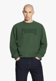 bluza-meska-prosto-college-crewneck-khaki-zielona