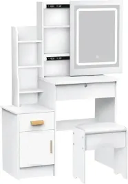 toaletka-do-makijazu-led-z-lustrem-na-prezent-kobiety-kosmetyczka-taboret
