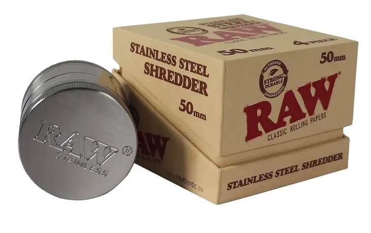 Młynek do suszu RAW 4-części śr. 50 mm Stal Nierdzewna