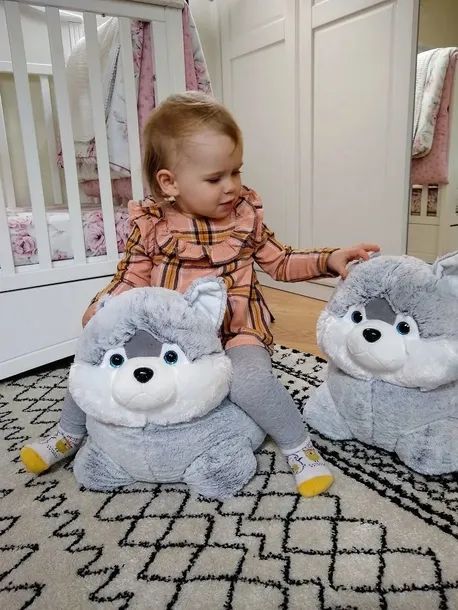 pufa-maskotka-piesek-hasky-kolor-wielokolorowy