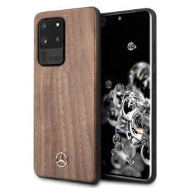 etui-mercedes-do-samsung-galaxy-s20-ultra-hard-case-brazowy-brown-wood-line