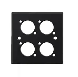 panel-montazowy-ramka-poczworna-do-puszek-60-mm-metalowa-czarna-86mm