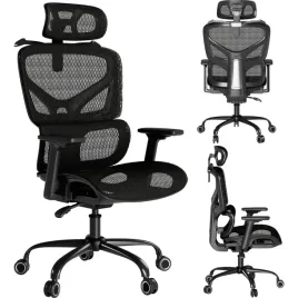 ergonomiczny-fotel-biurowy-obrotowy-bhp-regulowany-mesh-zaglowek-biurowy