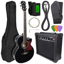 gitara-elektroakustyczna-zestaw-prezentowy-wzmacniacz-kostki-tuner-torba