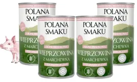 polana-smaku-karma-dla-psa-wieprzowina-z-marchewka-400g-mono-x4