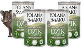 polana-smaku-karma-dla-psa-dzik-z-jablkami-400g-mono-x4