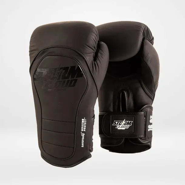 StormCloud Rękawice bokserskie Havoc Czarne/Czarne 10oz