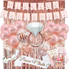zestaw-wieczor-panienski-dekoracje-balony-szarfa-wianek-banner-kurtyna-rose