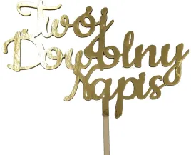 zloty-topper-na-tort-napis-dekoracja-urodziny-eko