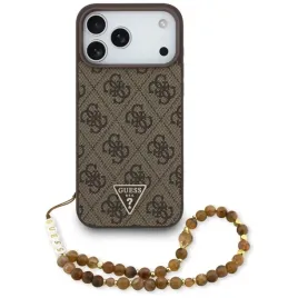 etui-guess-4g-strap-triangle-logo-magsafe-do-iphone-17-pro-max-brazowy