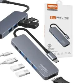 adapter-rozdzielacz-hub-usb-c-4xusb-typ-c-hdmi-60w-kabel-5w1