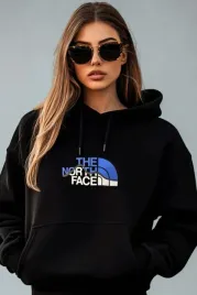 bluza-damska-the-north-face-czarna-z-kapturem-logo-nadruk-mountain-line-xl