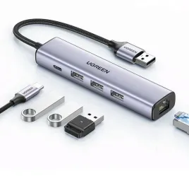 ugreen-adapter-hub-usb-3-0-3-x-usb-ethernet-rj-45-usb-typ-c