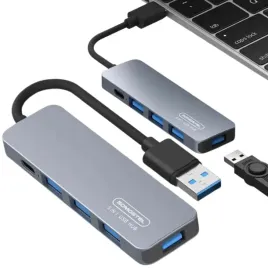 rozdzielacz-rozgaleznik-hub-adapter-5-portow-4xusb-1xusb-c-koncentrator