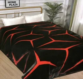 koc-akrylowy-narzuta-160x210cm-czarno-czerwony-walizka