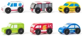 zestaw-drewniany-pojazdy-specjalne-gumowe-kolka-straz-policja-taxi-ambulans