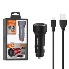 ladowarka-samochodowa-5a-czarna-miernik-kabel-iphone-somostel-30w-2xusb-d