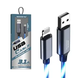 kabel-usb-iphone-3-1a-somostel-led-blue-3100mah-quick-charger-qc-1-2m-power