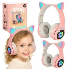 sluchawki-nauszne-bluetooth-kids-cat-rozowe-pink