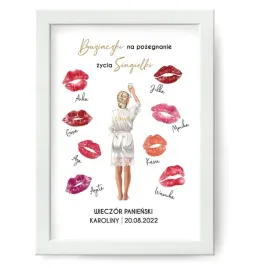 ramka-wieczor-panienski-na-odcisk-ust-plakat-a4