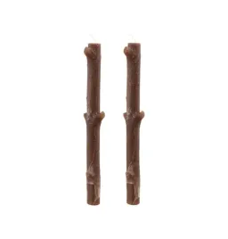 swiece-swieca-brazowe-galezie-2-szt-22-x-25-cm-z-bialym-knotem-8h-palenia