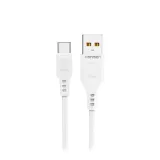 kabel-usb-typ-c-denmen-bialy-24a-1m-usb-c-d01t-stan-nowy