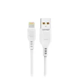 kabel-usb-iphone-denmen-bialy-1m-d01l-20w-2-4a-stan-nowy