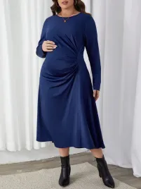 sukienka-ciazowa-granatowa-elegancka-midi-z-marszczeniem-shein-xxl-44