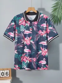 koszulka-polo-chlopieca-letnia-z-nadrukiem-flamingow-casual-shein-160