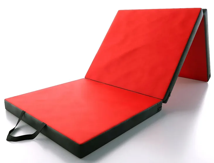 Materac gimnastyczny do ćwiczeń składany 195x80x5